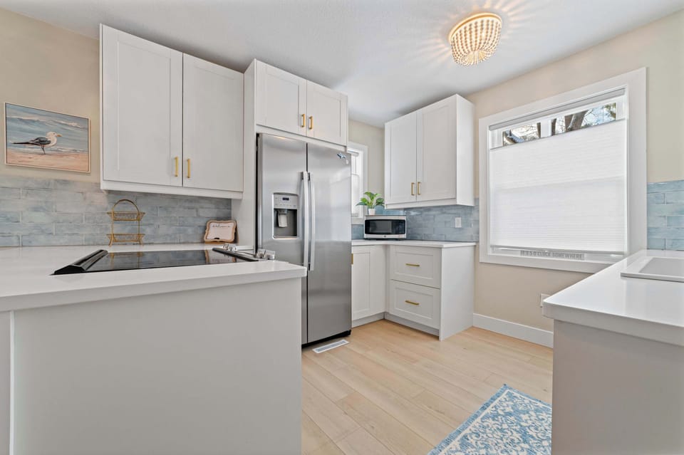 Large kitchen with all amenities needed to cook a gourmet meal