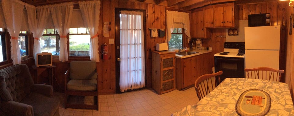 Kitchen and Living Room