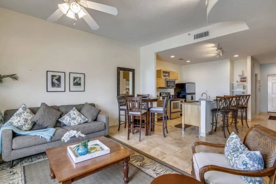 Opened concept living room | dining room and kitchen