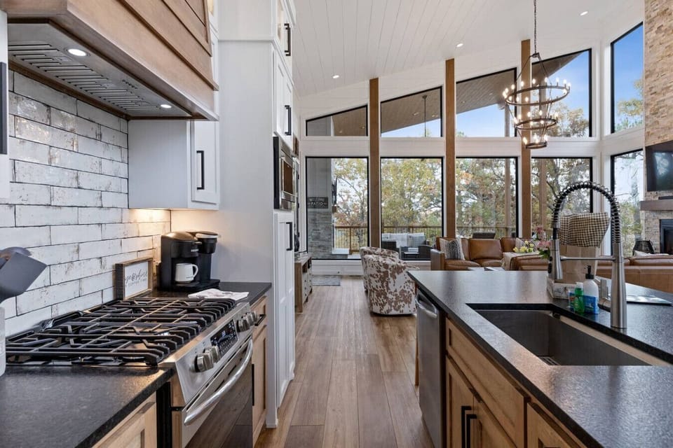A fully equipped kitchen for all your culinary adventures.