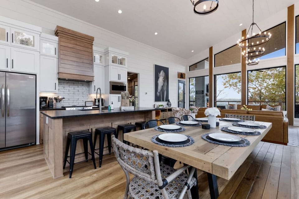 Gather around the table for laughter and good food.