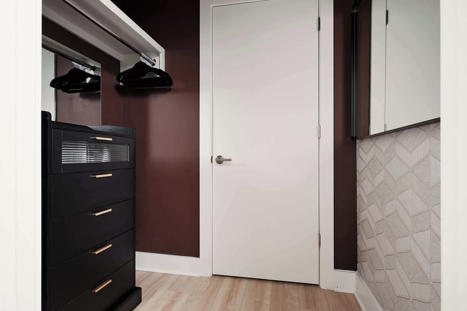 Effortless organization with chic storage and modern details.