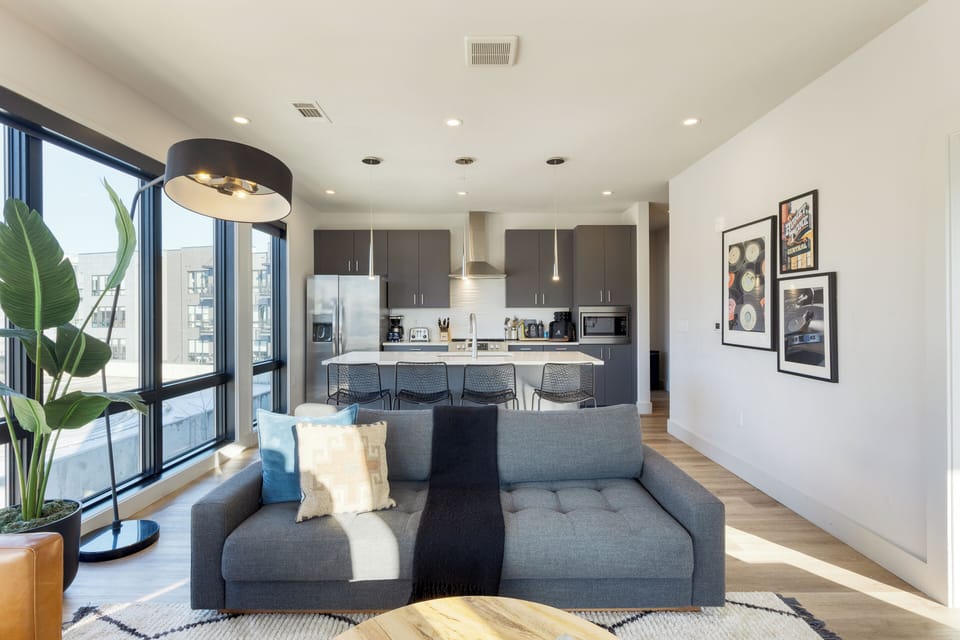 Open floor plan.