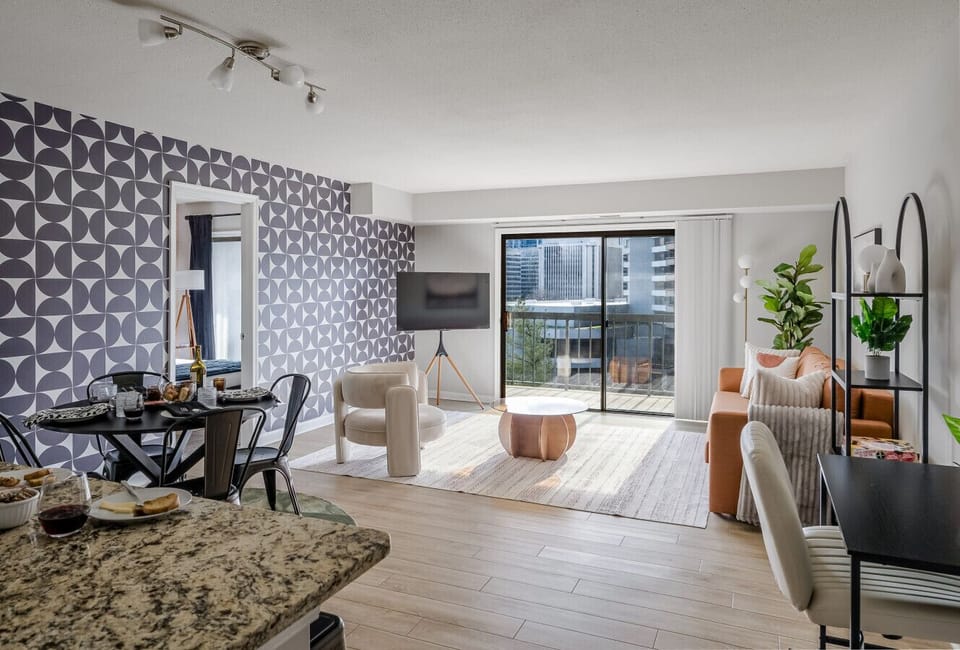 Spacious and inviting, the flow between the living, dining, and kitchen areas creates a perfect gathering spot for you to cook, dine, and unwind without missing a moment.