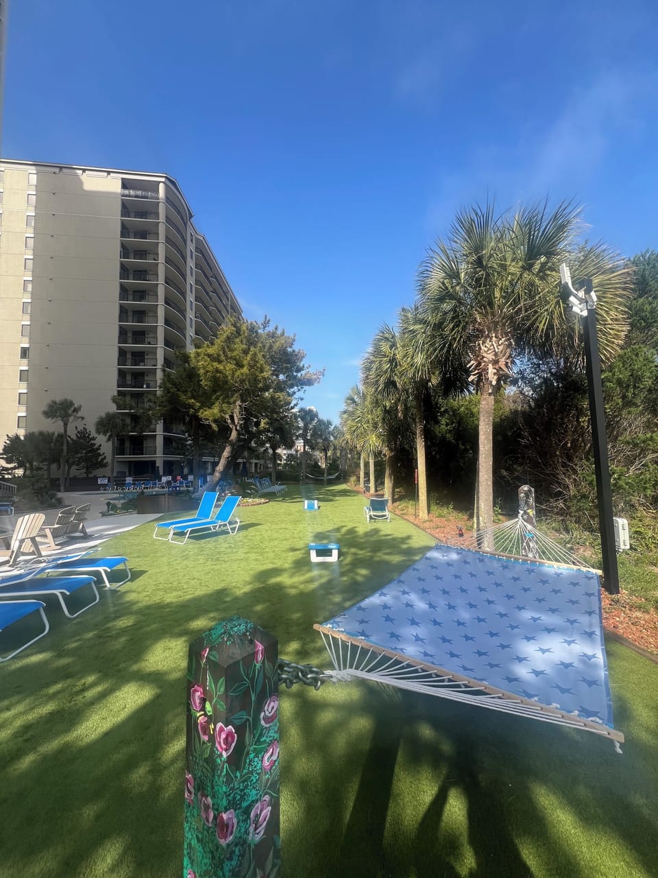 pool deck