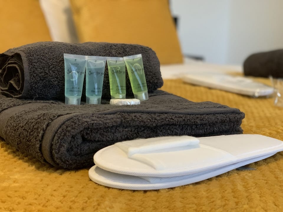 Shower amenities provided
