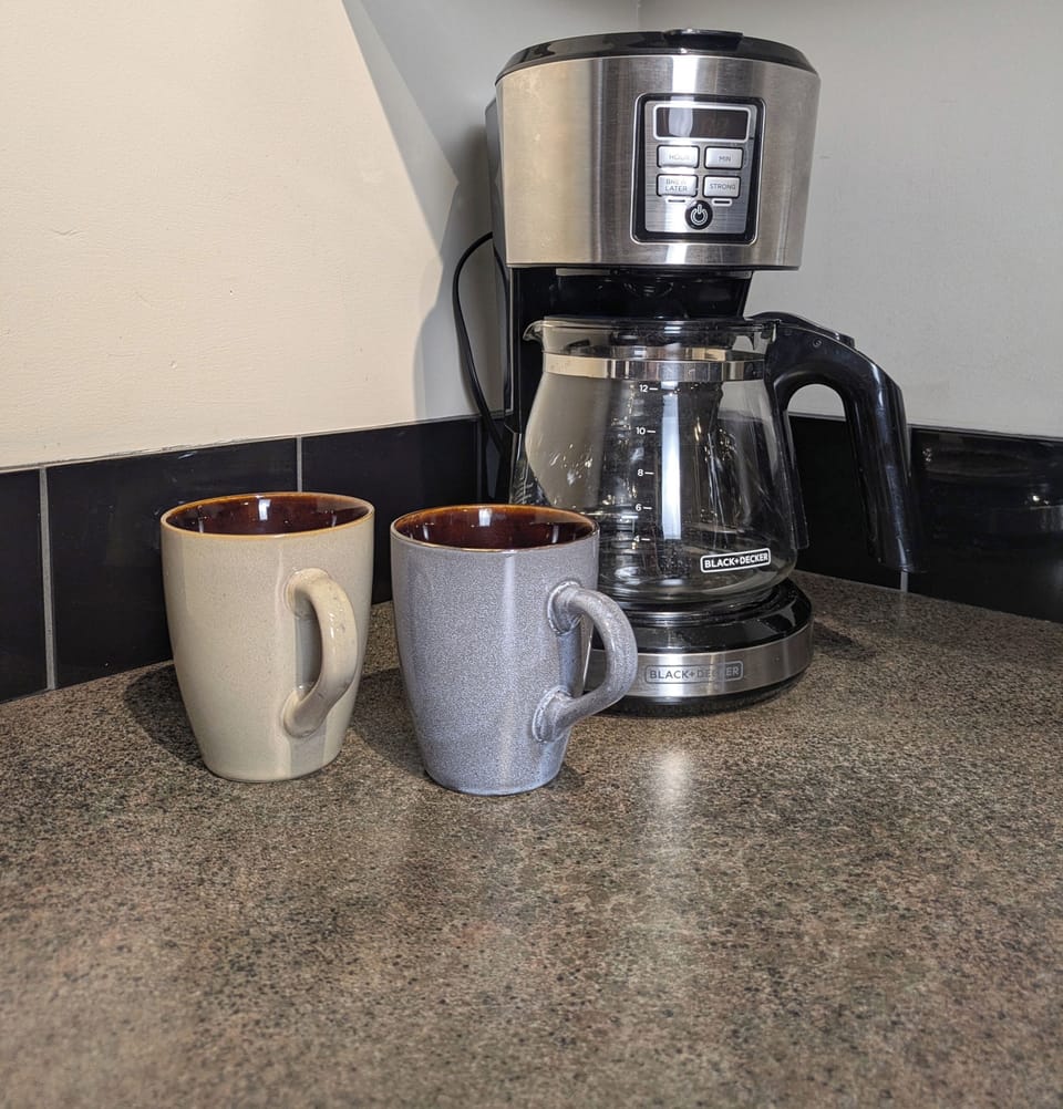 Drip coffee maker.
