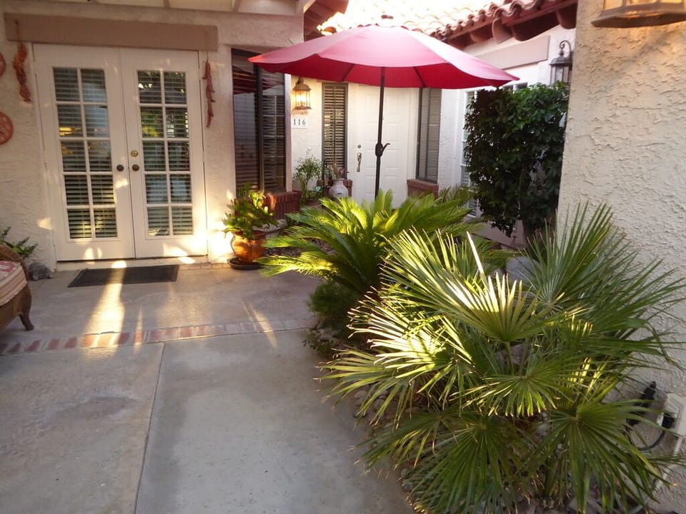 Front courtyard