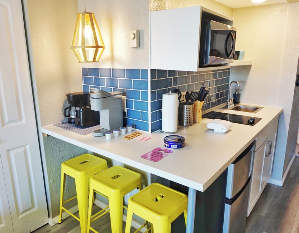Whip up your favorite meals in this stylish and functional kitchen.