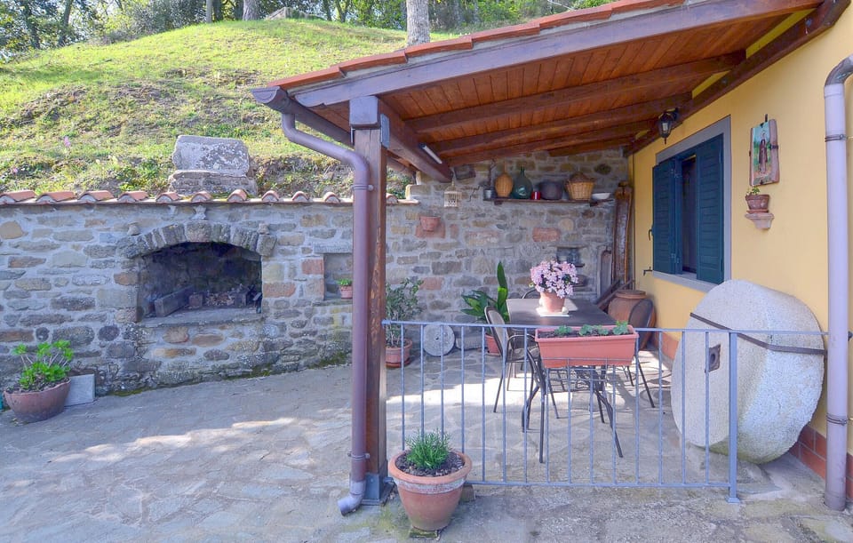 outside