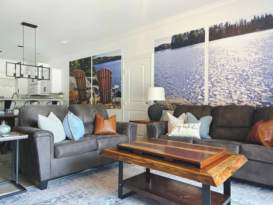 Plenty of space for family game night...