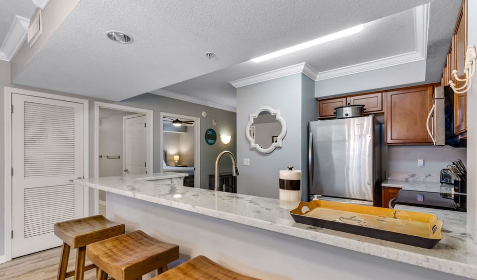 Open Concept Kitchen - Bar Seating for 4