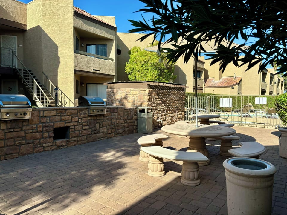 Grill/Pool Area