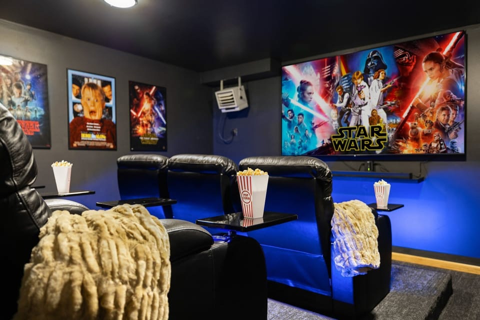 Ultimate Home Theater
Sink into plush recliners with glowing underlights and enjoy a true cinematic escape.