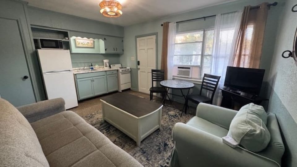 Living Room and Kitchenette