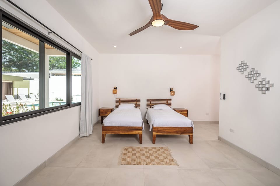 First Floor Bedroom - 2 twins but can be converted to King Size bed upon request