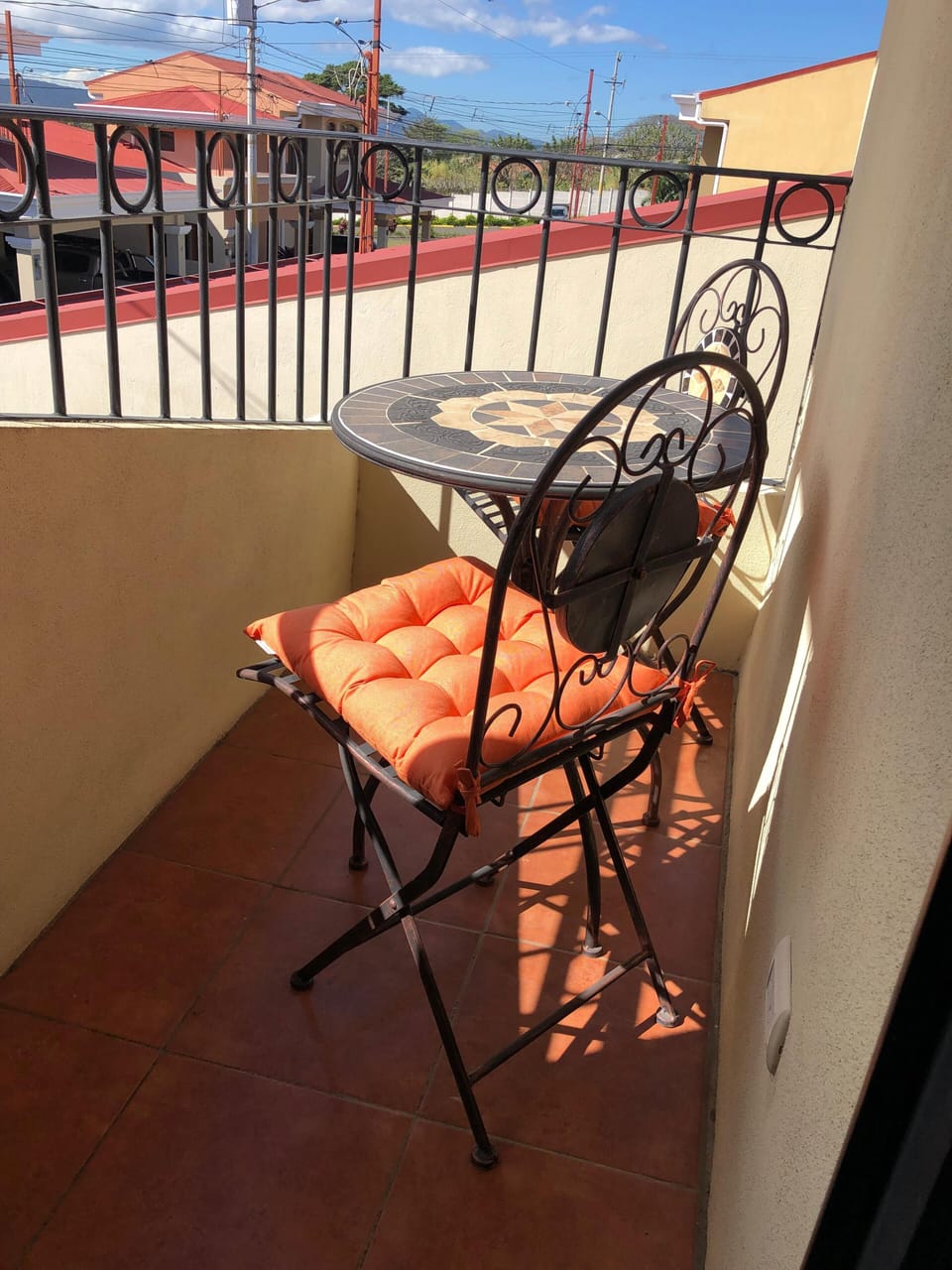 Balcony in master bedroom