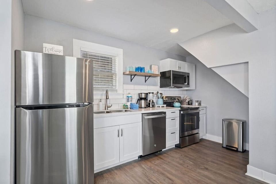 Another angle of the kitchen
