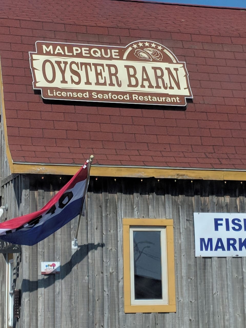 Malpeque world famous oysters