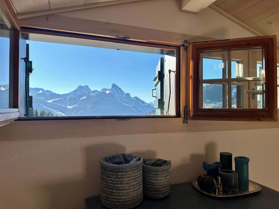 view of mountains