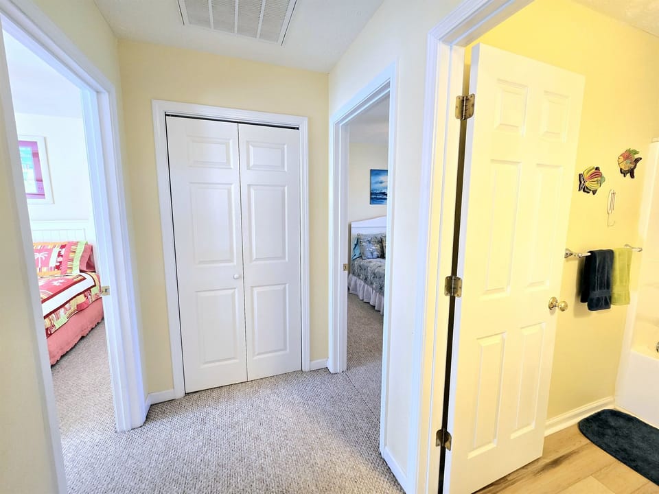 Upstairs Bedrooms 2 & 3 off Full Bathroom 2