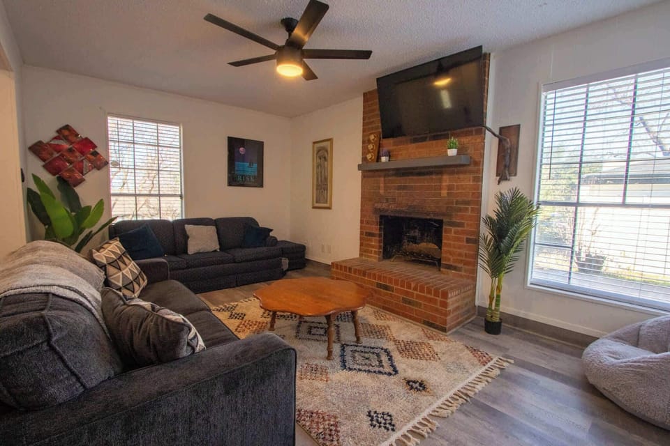 Our cozy living room