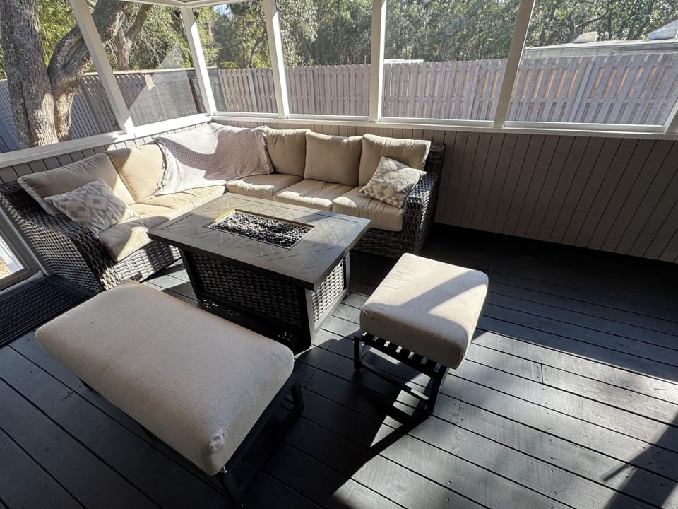 Screen in Back porch