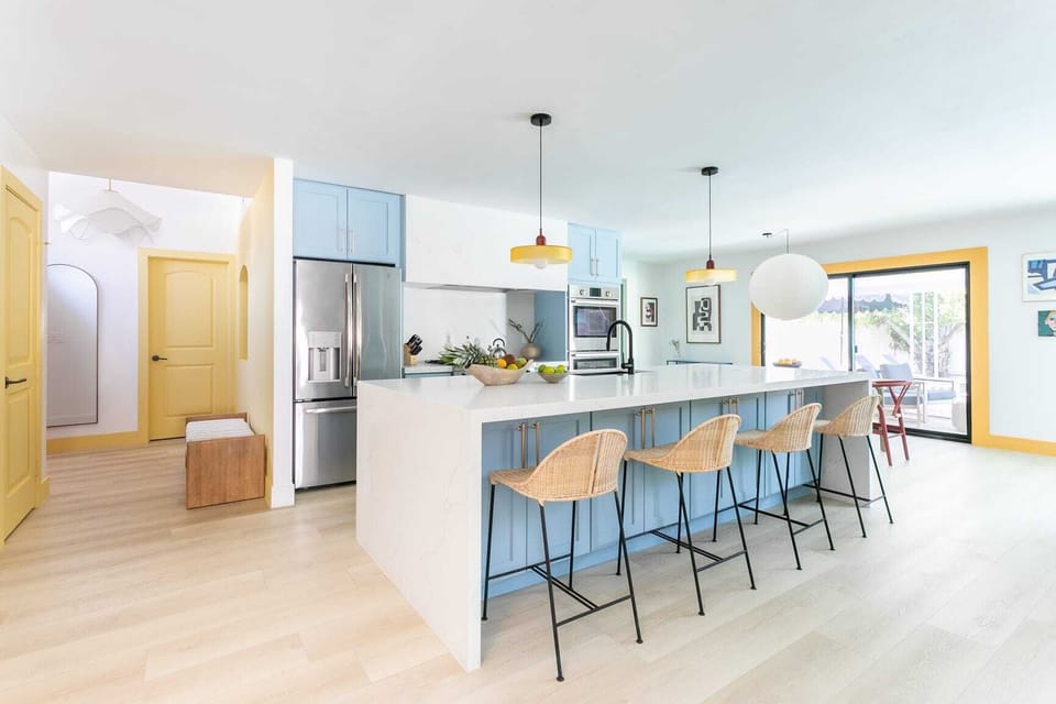Fully equipped modern kitchen—ideal for preparing meals or hosting a group dinner. - The Solano - Scottsdale, AZ