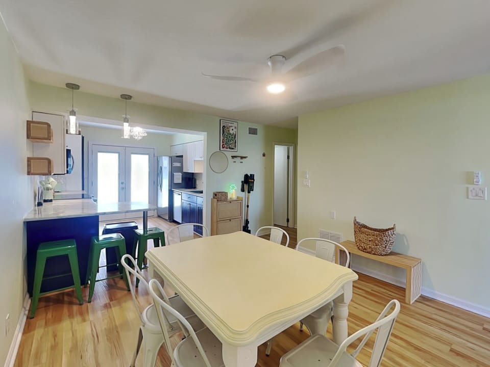 Dining Area - Table for Six + Bar Seating - First Floor