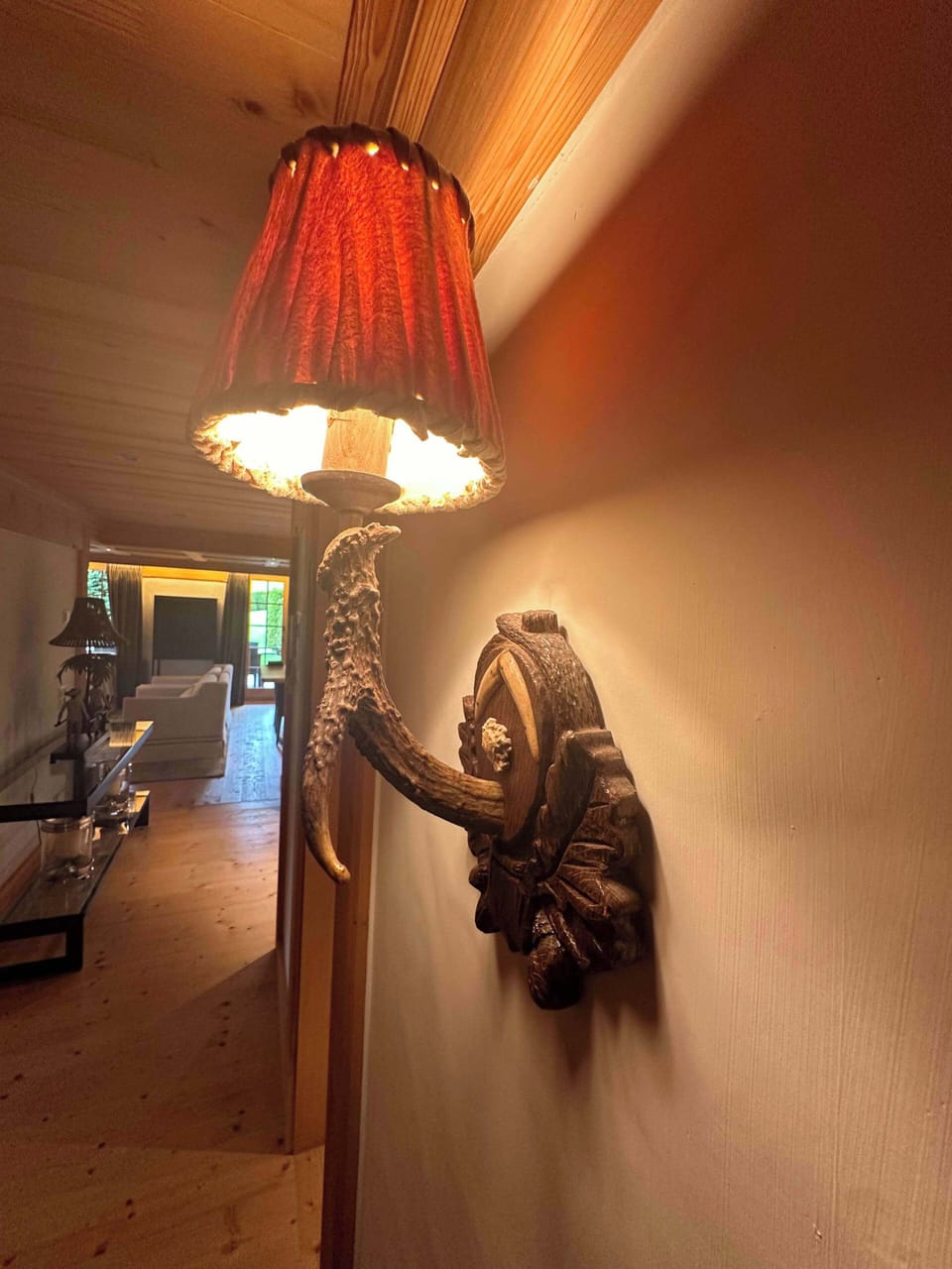 beautiful alpine decoration 