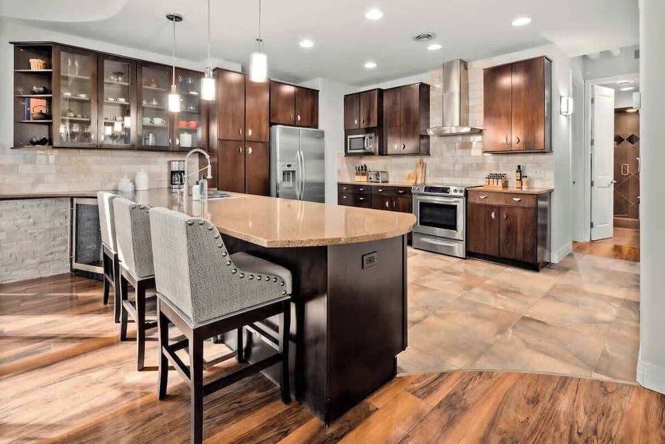 Spacious kitchen