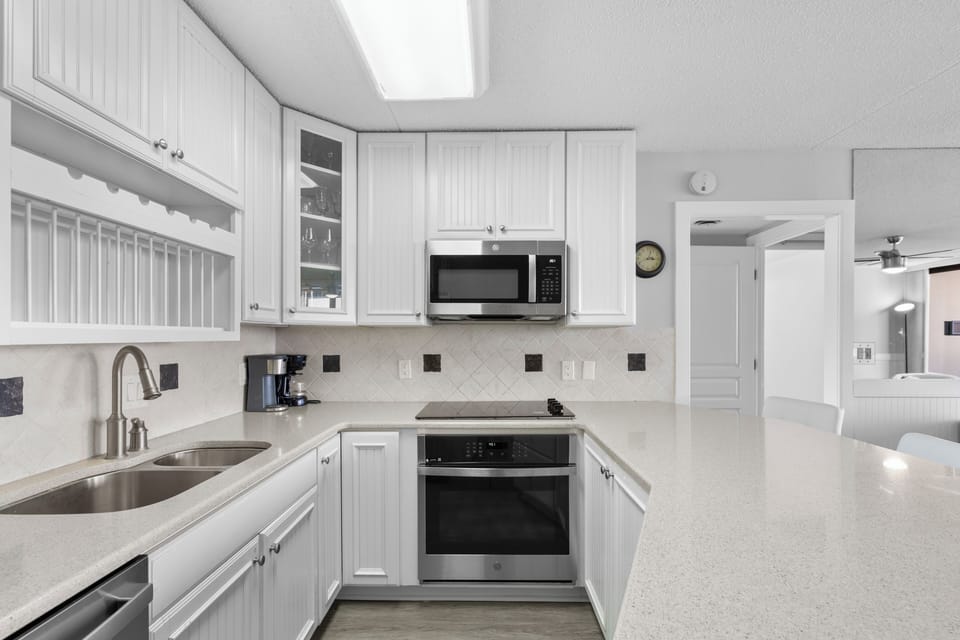 The whole family will love the freshly updated kitchen that is fully stocked and ready for the chef in the family!