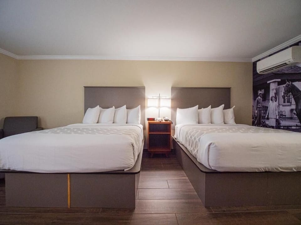 Settle into two plush beds for effortless, restful sleep.