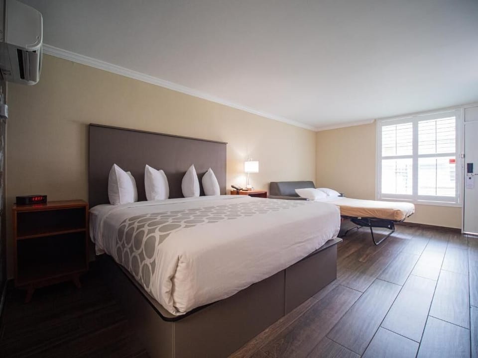 Wake up to natural light with extra sleeping space nearby.