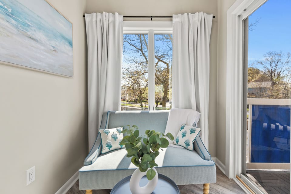 Sitting room off the Kitchen