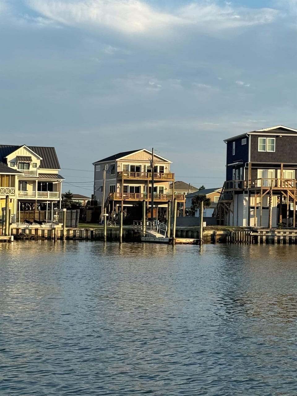 View from Banks Channel 