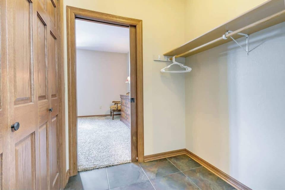 Walk In closet in 1st Floor Bedroom