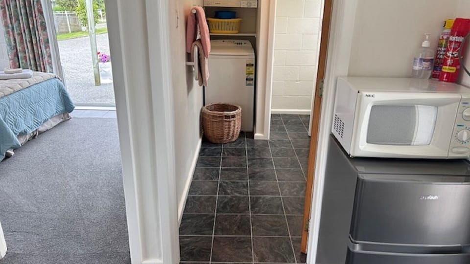Laundry area looking from kitchen