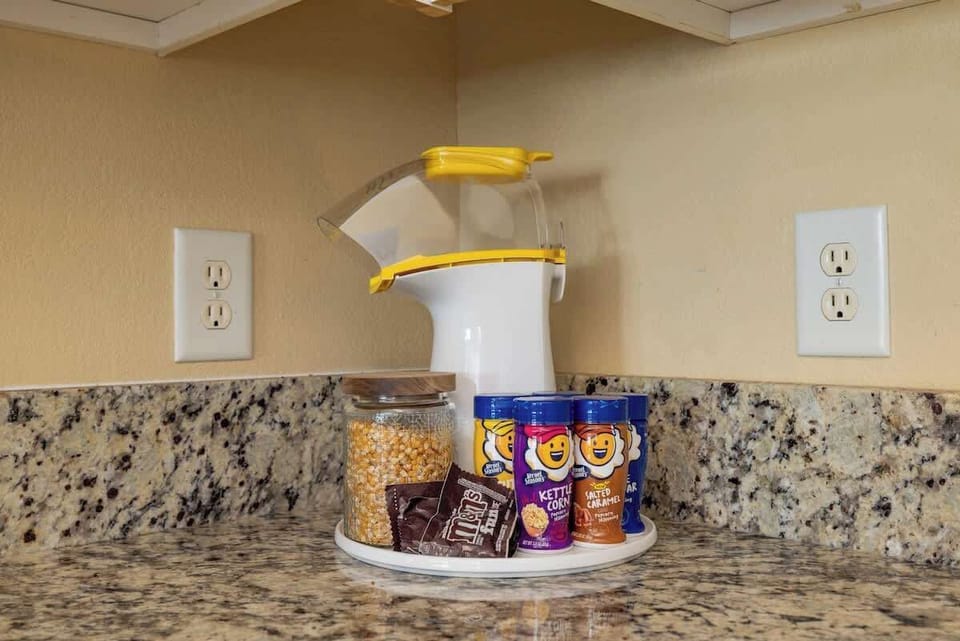 Popcorn station with all the fixins!