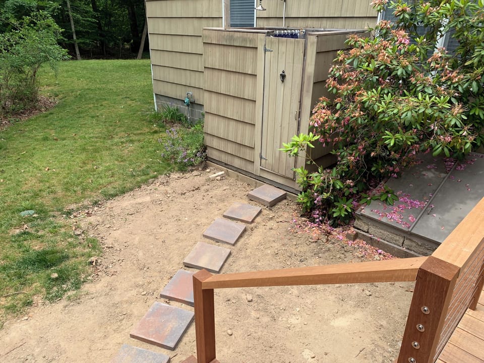 Outdoor shower