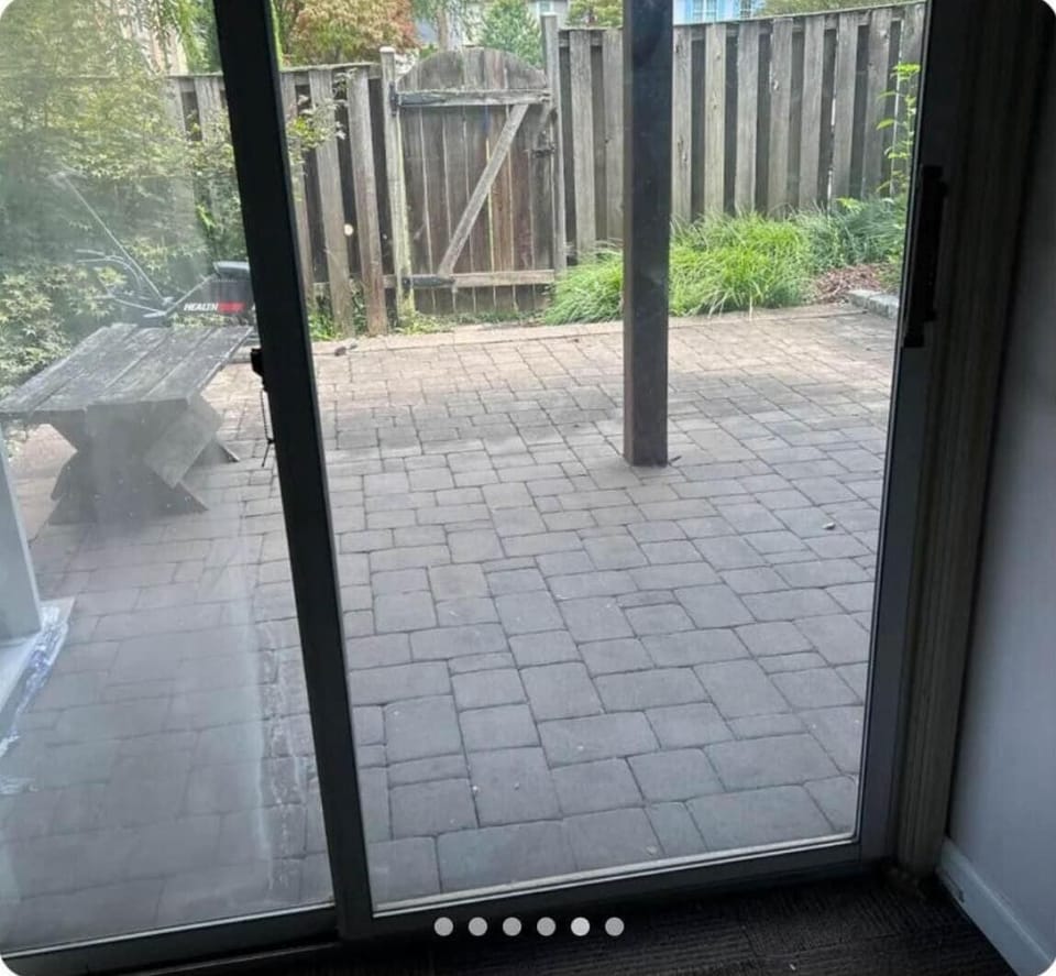Basement exit door