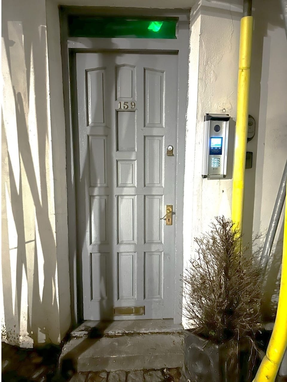 entry door to the building