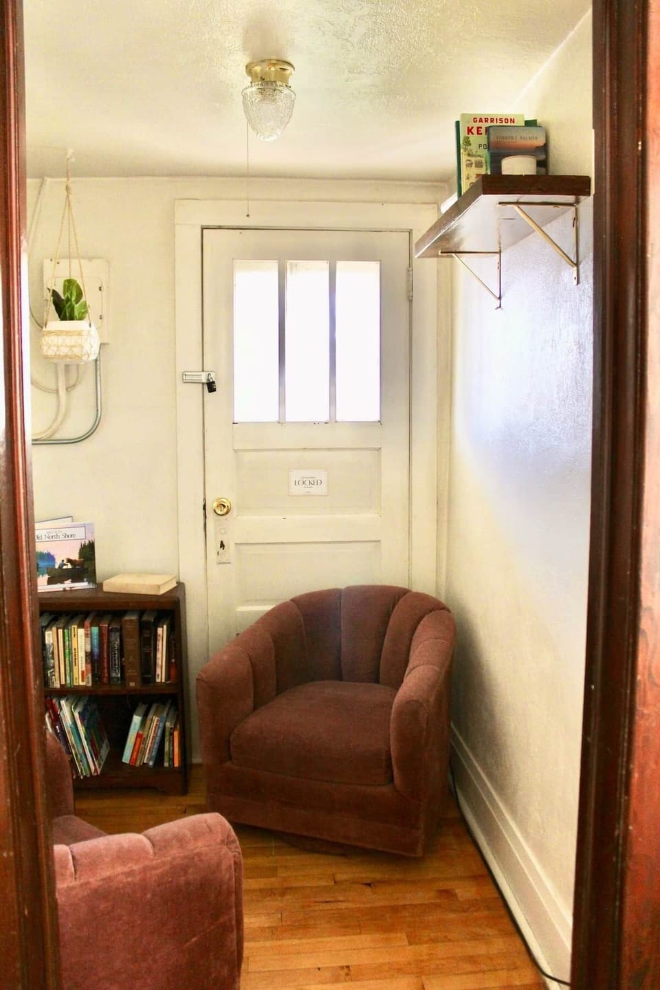 Reading nook with books for all ages