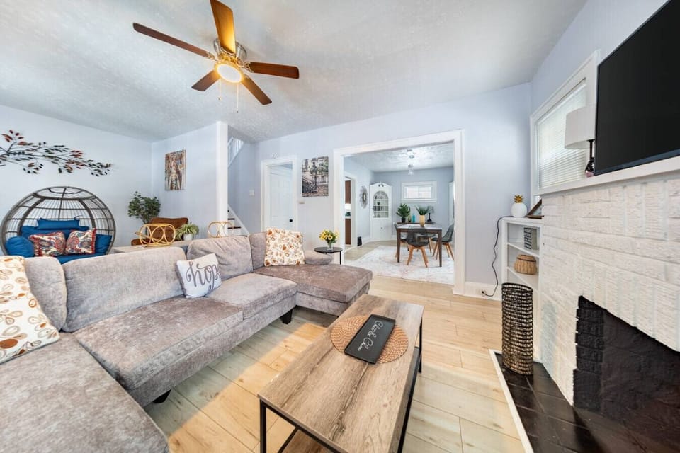 Welcome to our lovely, spacious home in Cleveland Heights!