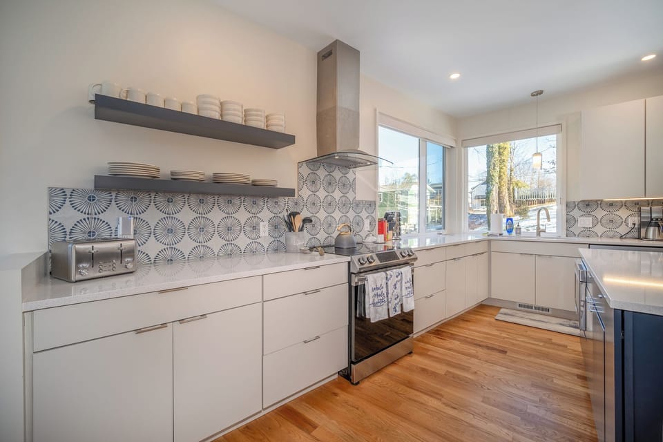 Kitchen with Stainless Appliances