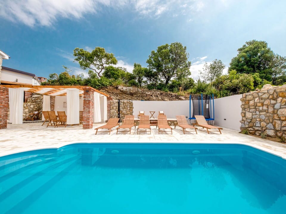 Blue, Swimming Pool, Resort, Composite Material, Outdoor Furniture, Leisure, Eco Hotel, Estate, Shade, Chair