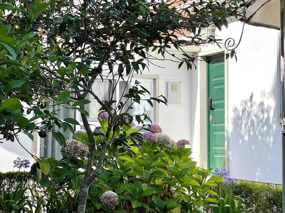Private garden and patio, a rare green retreat in the heart of Sintra’s Old Town