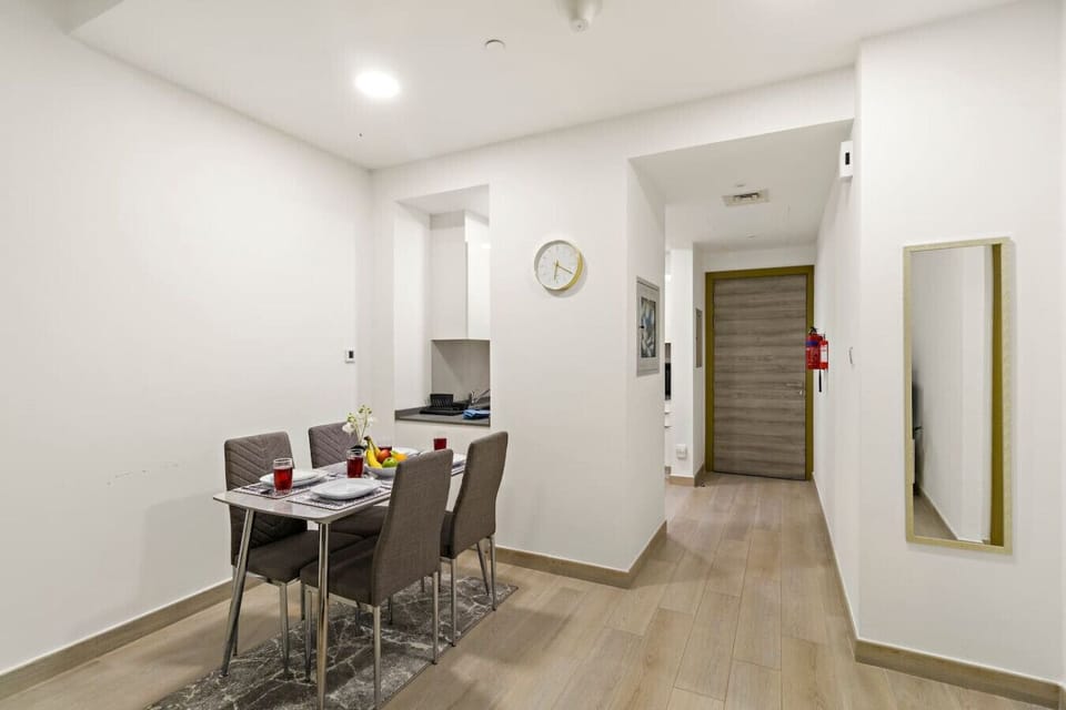 Dining Area: Bright and inviting space for meals, featuring elegant seating and modern decor!