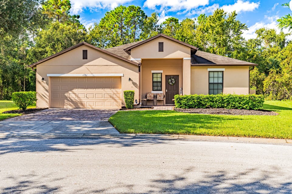 Located in a peaceful resort community with tree-lined streets and a welcoming atmosphere.