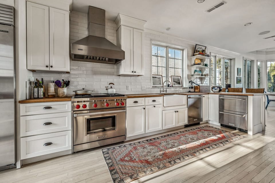 The heart of the home just got a glow-up—this kitchen is ready for cooking and admiring.